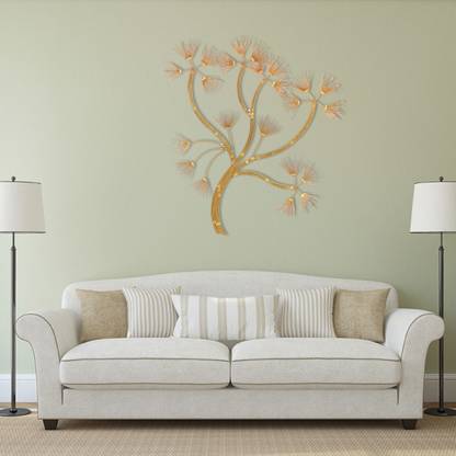 Crfatter Gold Tree Of Life Metal Wall Art Decorative Home Decor Wall Hanging Sculpture Price In India Buy Crfatter Gold Tree Of Life Metal Wall Art Decorative Home Decor Wall Hanging