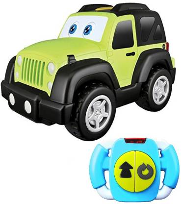 IndusBay R/C Remote control Cartoon SUV car Jeep Wrangler Toy Vehicle -  Green - R/C Remote control Cartoon SUV car Jeep Wrangler Toy Vehicle -  Green . Buy SUV JEEP WRANGLER toys