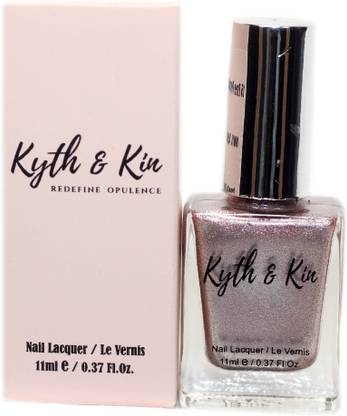 Kyth & kin Metallic Nail Lacquer Soft Rose Gold
