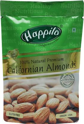Happilo 100% Natural Premium Californian Almonds