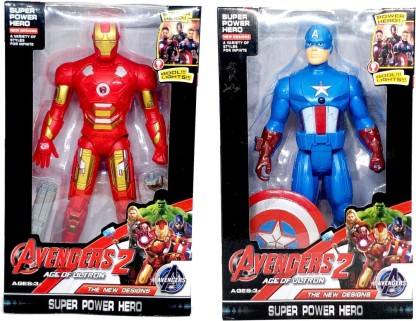 iron man and captain america toys