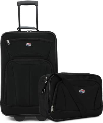 AMERICAN TOURISTER Suitcase Combo  (Black)