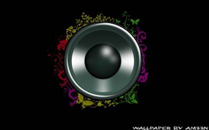 Music Speakers HD Wallpaper Background Fine Art Print - Music posters in  India - Buy art, film, design, movie, music, nature and educational  paintings/wallpapers at 