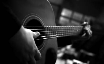 Music Guitar Black & White HD Wallpaper Background Fine Art Print - Music  posters in India - Buy art, film, design, movie, music, nature and  educational paintings/wallpapers at 
