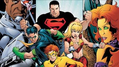 Comics Teen Titans Superboy Cyborg Kid Flash Hd Wallpaper Background Paper Print Comics Posters In India Buy Art Film Design Movie Music Nature And Educational Paintings Wallpapers At Flipkart Com
