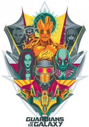 Guardians Of The Galaxy Drax The Destroyer Comic Rocket Raccoon Groot Galaxy  Marvel Rocket Star Lord Gamora Frameless Fine Quality Poster Photographic  Paper - Movies posters in India - Buy art, film,