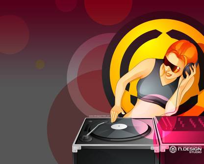 Music Dj Woman Redhead HD Wallpaper Background Fine Art Print - Music posters in India - Buy art, film, design, movie, music, nature and educational paintings/wallpapers at Music Dj Woman Redhead HD Wallpaper Background Fine Art Print - Music posters in India - Buy art, film, design, movie, music, nature and educational paintings/wallpapers at
