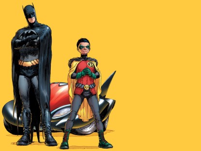 Batman and Robyn Print