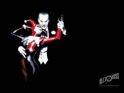 Batman Harley Quinn Joker Frameless Fine Quality Poster Photographic Paper  - Movies posters in India - Buy art, film, design, movie, music, nature and  educational paintings/wallpapers at 