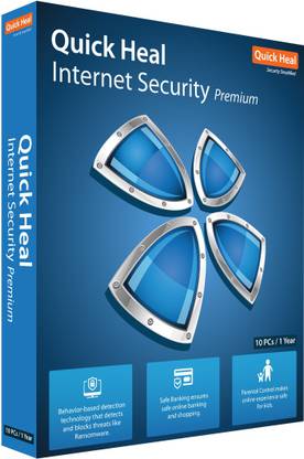 QUICK HEAL Internet Security 10.0 User 1 Year