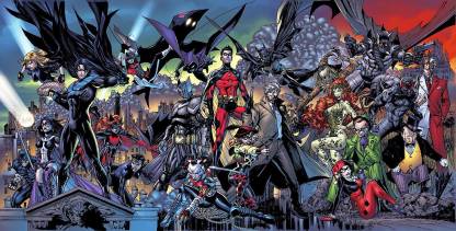 Comics Batman Nightwing Red Robin HD Wallpaper Background Photographic  Paper - Comics posters in India - Buy art, film, design, movie, music,  nature and educational paintings/wallpapers at 