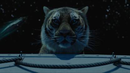 Movie Life Of Pi Tiger HD Wallpaper Background Paper Print - Movies posters  in India - Buy art, film, design, movie, music, nature and educational  paintings/wallpapers at 