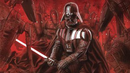 Comics Star Wars Darth Vader Battle Droid HD Wallpaper Background Fine Art Print - Comics posters in India - Buy art, film, design, movie, music, nature and educational paintings/wallpapers at Comics Star Wars Darth Vader Battle Droid HD Wallpaper Background Fine Art Print - Comics posters in India - Buy art, film, design, movie, music, nature and educational paintings/wallpapers at
