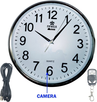 spy wall clock camera price