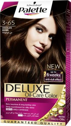 Schwarzkopf Palette Palette Deluxe Intense Oil Care Color 3-65 Chocolate  Brown 115 ml , Chocolate Brown - Price in India, Buy Schwarzkopf Palette  Palette Deluxe Intense Oil Care Color 3-65 Chocolate Brown