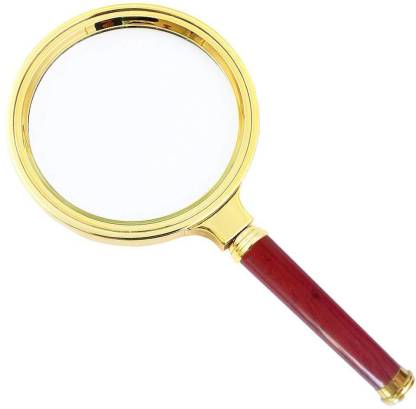 Coins ShiSyan Magnifying Glass Antiques Repair Rocks Insect 45mm 10X Handheld Magnifier,Read Magnifying Loupe Glasses 1000% w Metal Handle for Book and Newspaper Read Stamps Hobby 