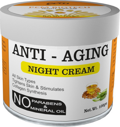 paraben free anti aging night cream