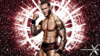 Online Center Fighter Randy Orton HD Wallpaper Multicolor Texture Poster (  Texture Poster 12x18 inch ) Paper Print - Sports posters in India - Buy  art, film, design, movie, music, nature and