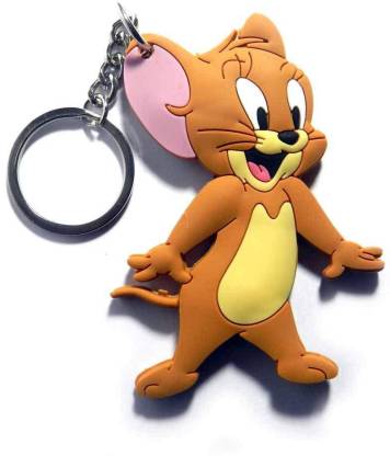 GCT Double Sided Tom and Jerry Cartoon Character (Design-3) Brown Rubber  Keychain for Car Bike Men Women Keyring Key Chain Price in India - Buy GCT  Double Sided Tom and Jerry Cartoon
