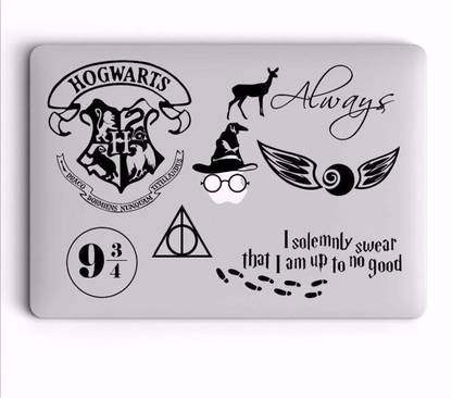 gadgets wrap harry potter theme laptop sticker small non reusable sticker price in india buy gadgets wrap harry potter theme laptop sticker small non reusable sticker online at flipkart com