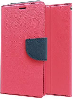 Rozec Flip Cover for High Quility Perfect Fitting Flip Cover for Samsung Galaxy J8 (2018) (Red)