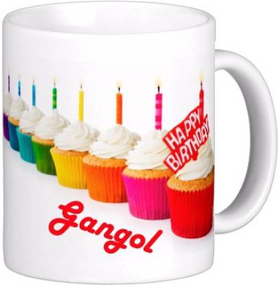 Exoctic Silver GANGOL_Best Birth Day Gift For Loved One's_HBD 22 Ceramic Coffee Mug