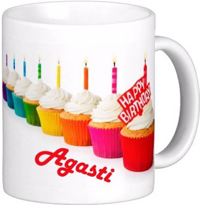 Exoctic Silver AGASTI_Best Birth Day Gift For Loved One's_HBD 22 Ceramic Coffee Mug