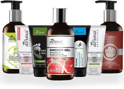 true derma glow face wash