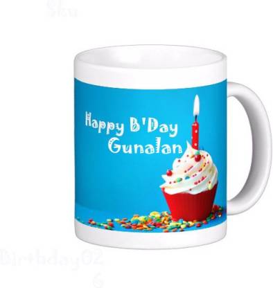 Exoctic Silver GUNALAN_Best Birth Day Gift For Loved One's_HBD 26 Ceramic Coffee Mug