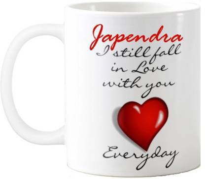 Exoctic Silver JAPENDRA_Best Gift For Loved One's_HBD 26 Ceramic Coffee Mug