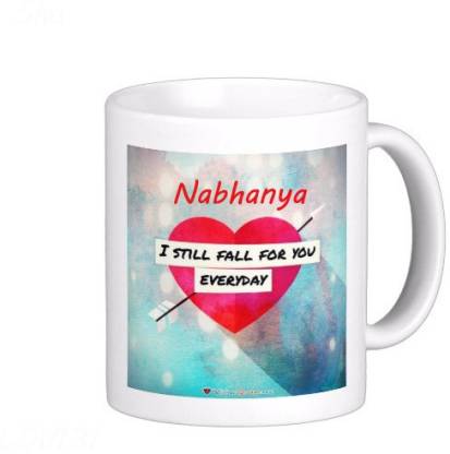 Exoctic Silver NABHANYA_Best Gift For Loved One's_LRQ131 Ceramic Coffee Mug