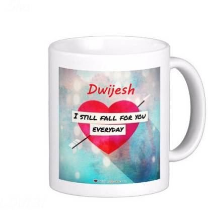 Exoctic Silver DWIJESH_Best Gift For Loved One's_LRQ131 Ceramic Coffee Mug