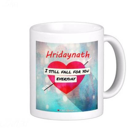 Exoctic Silver HRIDAYNATH_Best Gift For Loved One's_LRQ131 Ceramic Coffee Mug