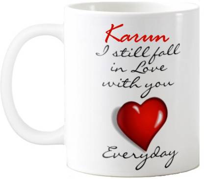Exoctic Silver KARUN_Best Gift For Loved One's_HBD 26 Ceramic Coffee Mug