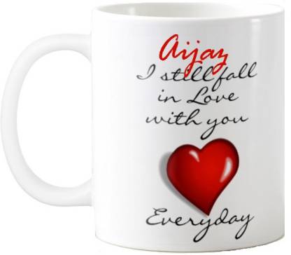 Exoctic Silver AIJAZ_Best Gift For Loved One's_HBD 26 Ceramic Coffee Mug