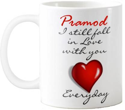 Exoctic Silver PRAMOD_Best Gift For Loved One's_HBD 26 Ceramic Coffee Mug