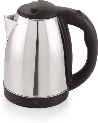 Best Silver Color BMS Lifestyle Fast Boiling Tea Kettle Cordless 1.8 L