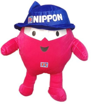 Teddy Nippon blobby Doll Soft Stuffed 