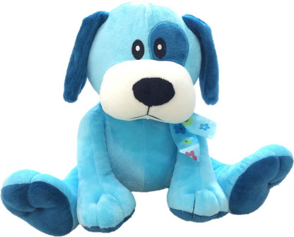 blue dog toy