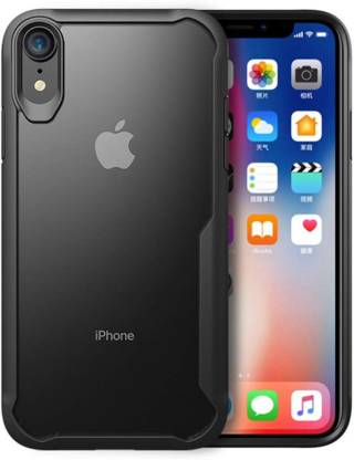 Unirock Back Cover for Apple iPhone XR (Black, 64 GB)