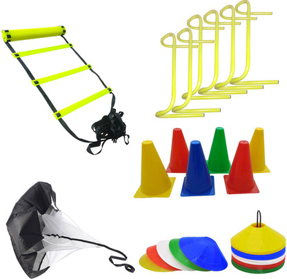 speed ladder and cones
