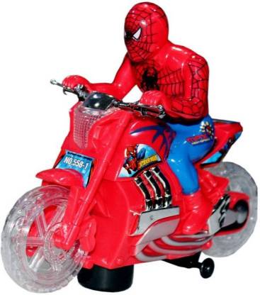 Fabofly Battery Operated Spiderman Motorcycle Toys for Kids. - Battery  Operated Spiderman Motorcycle Toys for Kids. . Buy spiderman bike toys in  India. shop for Fabofly products in India. 