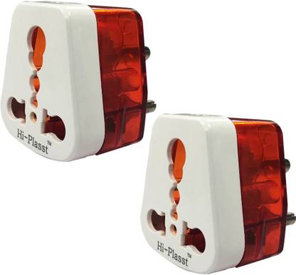 Hi Plasst 2pcs Big Size 15a Plug 3 Pin Universal Socket Conversion Plug Worldwide Adapter 5 15 Three Pin Plug Price In India Buy Hi Plasst 2pcs Big Size 15a Plug 3