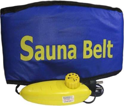 future fitness life Heating Sauna Belt - Free Size Slimming Belt (Blue) Slimming Belt