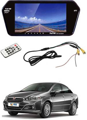 ayw ayw 7 inches car rear view full hd touch mirror mount screen for fiat linea classic black white led price in india buy ayw ayw 7 inches car rear view