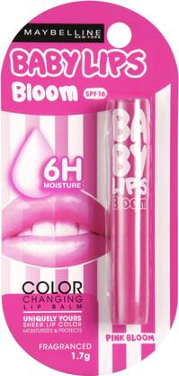 Maybelline New York Maybelline Baby Lips Moisturizing Lip Balm Pink Bloom 1 7g Pink Price In India Buy Maybelline New York Maybelline Baby Lips Moisturizing Lip Balm Pink Bloom 1 7g Pink Online