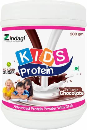 Zindagi Kids Protein Powder With Stevia Protein Powder For Kids Health Supplement Whey Protein Chocolate Flavored Powder Price In India Buy Zindagi Kids Protein Powder With Stevia Protein