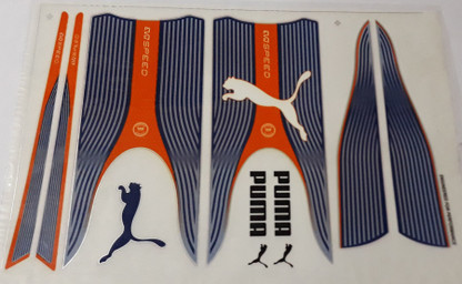 puma evospeed cricket bat stickers