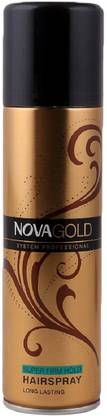 NOVA Gold professional long lasting super hold hair spray Hair Spray - Price in India, Buy NOVA Gold professional long lasting super hold hair spray Hair Spray Online In India, Reviews, Ratings NOVA Gold professional long lasting super hold hair spray Hair Spray - Price in India, Buy NOVA Gold professional long lasting super hold hair spray Hair Spray Online In India, Reviews, Ratings