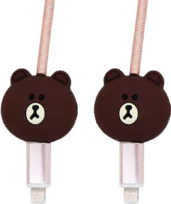 AXXEUM Animal/Cartoon Cable Protector for IPhone/Android Cable Saver (Brown  Bear) (2 Piece) Cable Protector Price in India - Buy AXXEUM Animal/Cartoon Cable  Protector for IPhone/Android Cable Saver (Brown Bear) (2 Piece) Cable